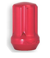 42138RD Small Diameter Acorn Aluminum Lug Nuts, 12 mm x 1.50, Red