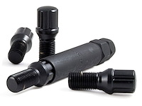 47018SDBC Spline Bolt Lock, Cone, 14 mm x 1.50, Black, 27 mm