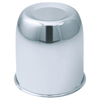 HC189 Hub Cover, 2.95" I.D., Closed-End, Chrome