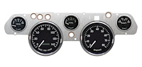 40705-01 1940 Series Direct-Fit Gauge Kit, Ford Mustang 67-68, Black