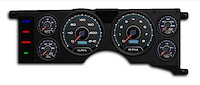 79311-05M CFR Blueline Series Direct-Fit Gauge Kit, Ford Mustang 79-86, Blue