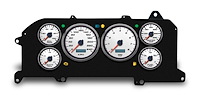 87211-03M Performance Ii Series Direct-Fit Gauge Kit, Ford Mustang 87-93, White
