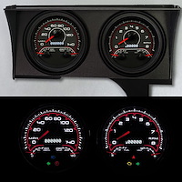 88321-06 CFR Redline Series Direct-Fit Gauge Kit, Chevy Car