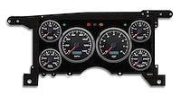 90211-01 Performance Ii Series Direct-Fit Gauge Kit, GMc/Chevy S10/S15 86-93, Black