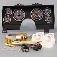 90221-01 CFR Series Direct-Fit Gauge Kit, Chevy Camaro, Black