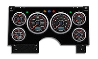 94311-01M CFR Redline Series Direct-Fit Gauge Kit, GMc/Chevy S10/S15 94-97, Black