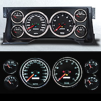 95101-01 Performance Series Direct-Fit Gauge Kit, GM Truck, Black