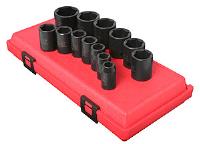 13pc. SAE Impact Socket Set 1/2" Drive