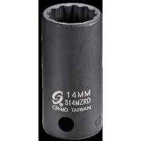 14mm 12-Point Semi-Deep Impact Socket 3/8" Drive