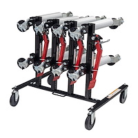Wheel Dolly Storage Rack for Sunex 7708 Wheel Dollies [4-Dolly Capacity]