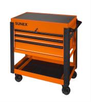 3 DRAWER CART - ORANGE