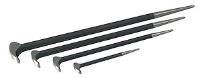 4 Pc. Pry Bar Set Hook & point design