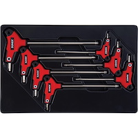 7 PC. T HANDLE  STAR HEX