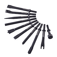 10 PC AIR CHISEL SET
