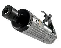 1/4" Drive Medium Die Grinder Rear exhaust directs air away from work surface