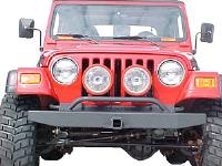 Front Rock Bumper 1942-2006 CJ-5/CJ-7/YJ Wrangler/TJ Wrangler