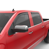 571675 In-Channel Window Visors, Front & Rear Set, Matte Black Finish