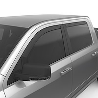 572755 In-Channel Window Visors, Front & Rear Set, Matte Black Finish
