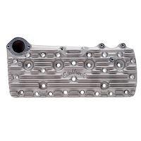 Late Ford Flathead Aluminum Cylinder Heads with Script Logo