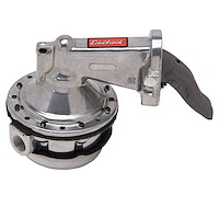 Performer RPM Mechanical Fuel Pump for Big Block Chrysler 383-440, Polished Finish