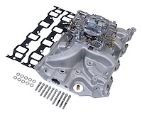 2037 Single-Quad Performer RPM Manifold and Carburetor Kit for Big Block Ford FE 390-428