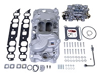 Single-Quad Performer Manifold and Carburetor Kit for Oval Port Big Block Chevy
