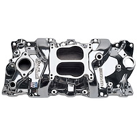 Performer Polished Intake Manifold for Small Block Chevy