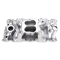 Performer Air-Gap Small Block Chevy Intake Manifold Polished