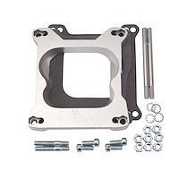 Carburetor Adapter Mount Quadrajet to Square Bore Single-Plane Manifold