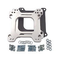 Carburetor Adapters Mount 4150 Standard-Flange Holley Carbs Sideways on Tunnel Rams