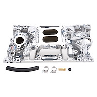 Performer EPS Vortec Endurashine Intake Manifold for Small Block Chevy
