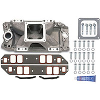 Super Victor BBC Intake Manifold Kit Big-Block Chevy 9.8 Standard Deck EFI