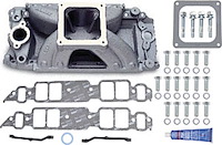 Super Victor BBC Intake Manifold Kit Big-Block Chevy 9.8 Standard Deck Carb