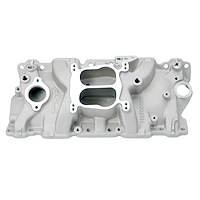 Performer Small Block Chevy EGR Intake Manifold for 1987-95 Cast Iron Heads