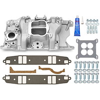 Performer 318/360 Intake Manifold w/Installation Kit SB-Chrysler 318-360ci 1972-86
