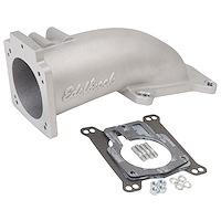 Ultra Low Profile Intake Elbow for 90mm Throttle Body to 4150 Square-bore Flange