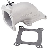 Low Profile Intake Elbow for 90mm Throttle Body to 4150 Square-bore Flange