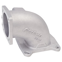 High Flow Intake Elbow for 95mm Throttle Body to 4150 Square-Bore Flange