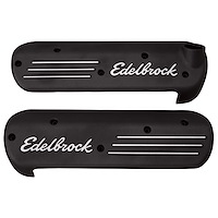 GM Gen III LS Series Aluminum Coil Covers in Black Powder Coated Finish
