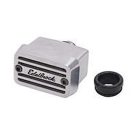 Elite Series Die Cast Aluminum Valve Cover Breather in Polished Finish