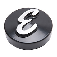 E Logo Air Cleaner Nut Black Anodized