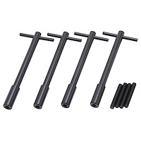 One-Piece Race Wing Bolts for Valve Covers, 5 in. Universal [Black, Set of 4]