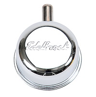 Signature Series Valve Cover Breather with 90 Degree PCV Port in Chrome
