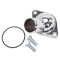 Polished Aluminum Thermostat Housing Chevy 4.6L V6 and Small/Big Block V8
