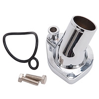 4814 Aluminum Thermostat Housing for Small Block Ford V8 [Polished]