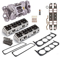 60859 Performer Aluminum Cylinder Heads for 1987-1995 Small Block Chevy Kit