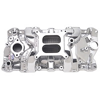 Performer RPM Small Block Chevy Intake Manifold Polished
