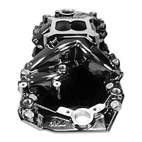7562-BP RPM Air-Gap 2-R Intake Manifold for Big-Block Chevy w/Rectangle Ports [Black Plasma Finish]