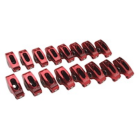 Red Roller Rocker Arms for Small Block Chevy