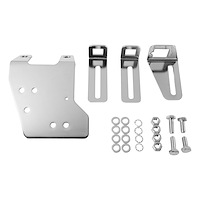 Throttle, Cruise and Kickdown Cable Mounting Bracket for 1978 and Earlier Small-Block Chevrolet [Chrome]